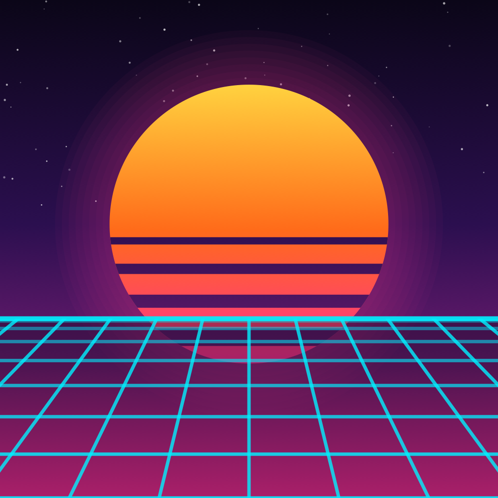 Neon Sunset app icon